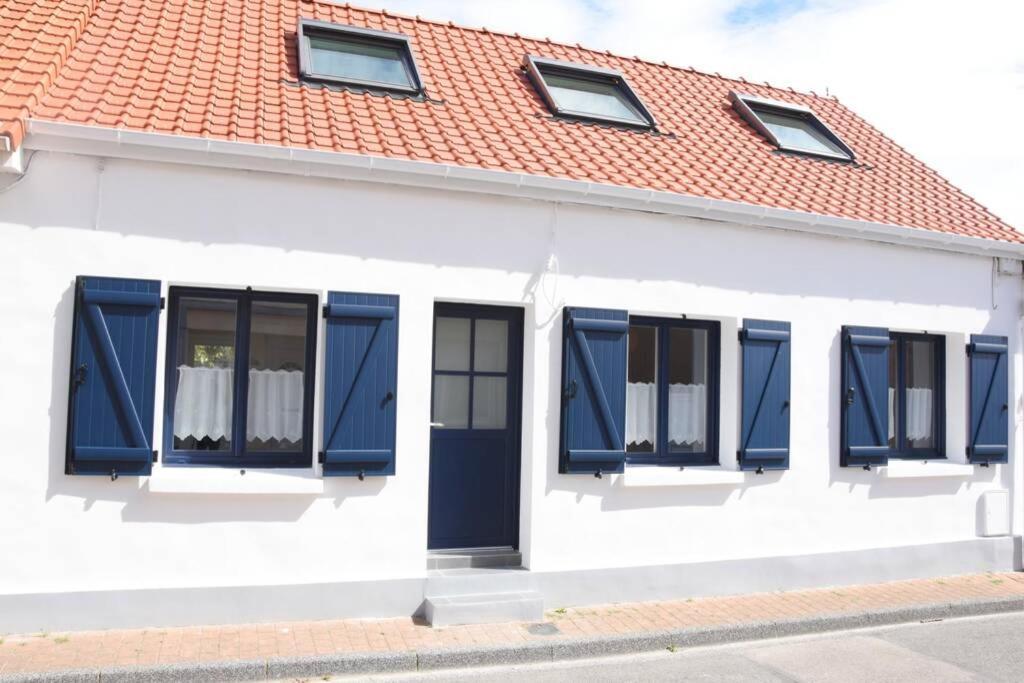 Maison au bord de la plage Sangatte Extérieur photo