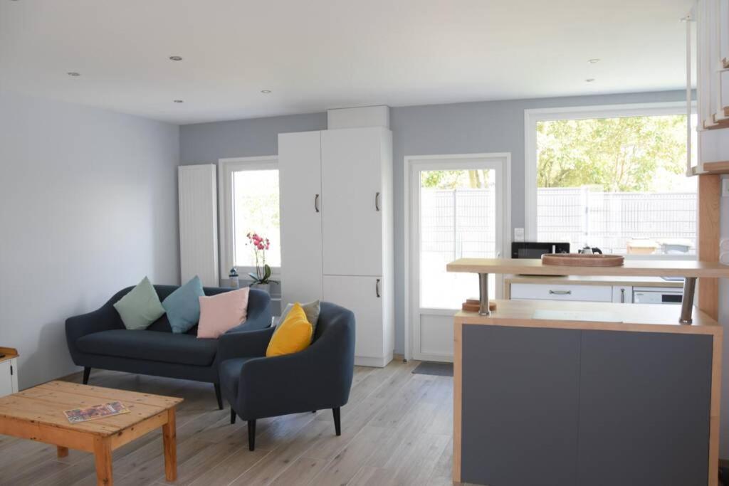 Maison au bord de la plage Sangatte Extérieur photo