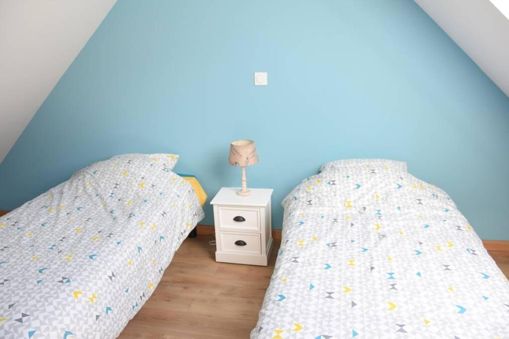 Maison au bord de la plage Sangatte Extérieur photo